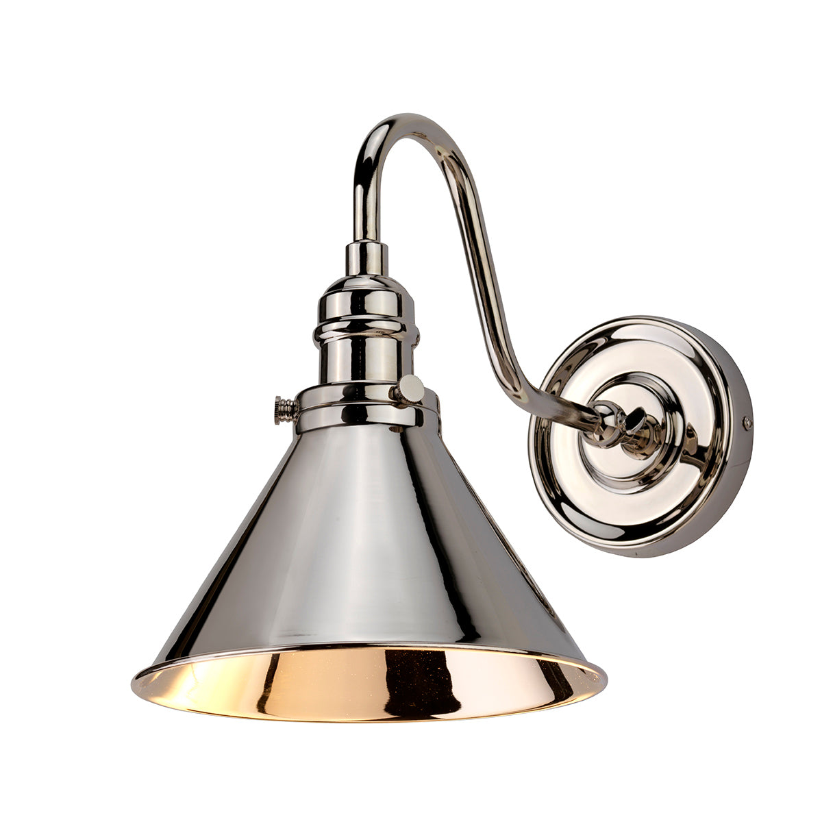 Provence Wall Light (Polished Nickel)