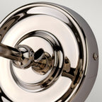 Provence Wall Light (Polished Nickel)