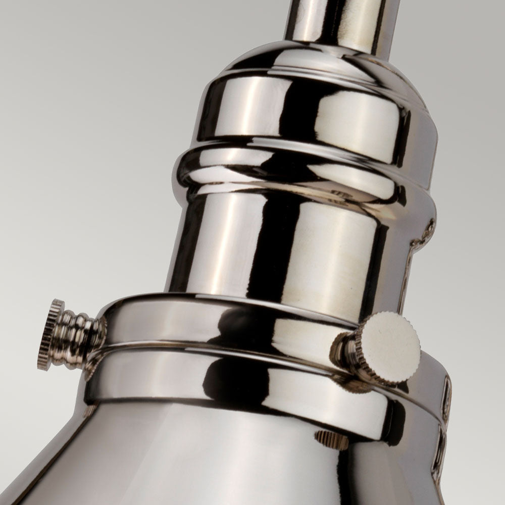 Provence Wall Light (Polished Nickel)