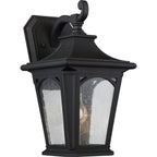 Bedford 1-Light Medium Outdoor Wall Lantern (Black)