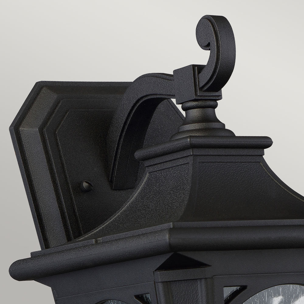 Bedford 1-Light Medium Outdoor Wall Lantern (Black)