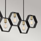 Bismarck 5 Light Linear Pendant