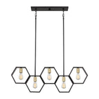 Bismarck 5 Light Linear Pendant