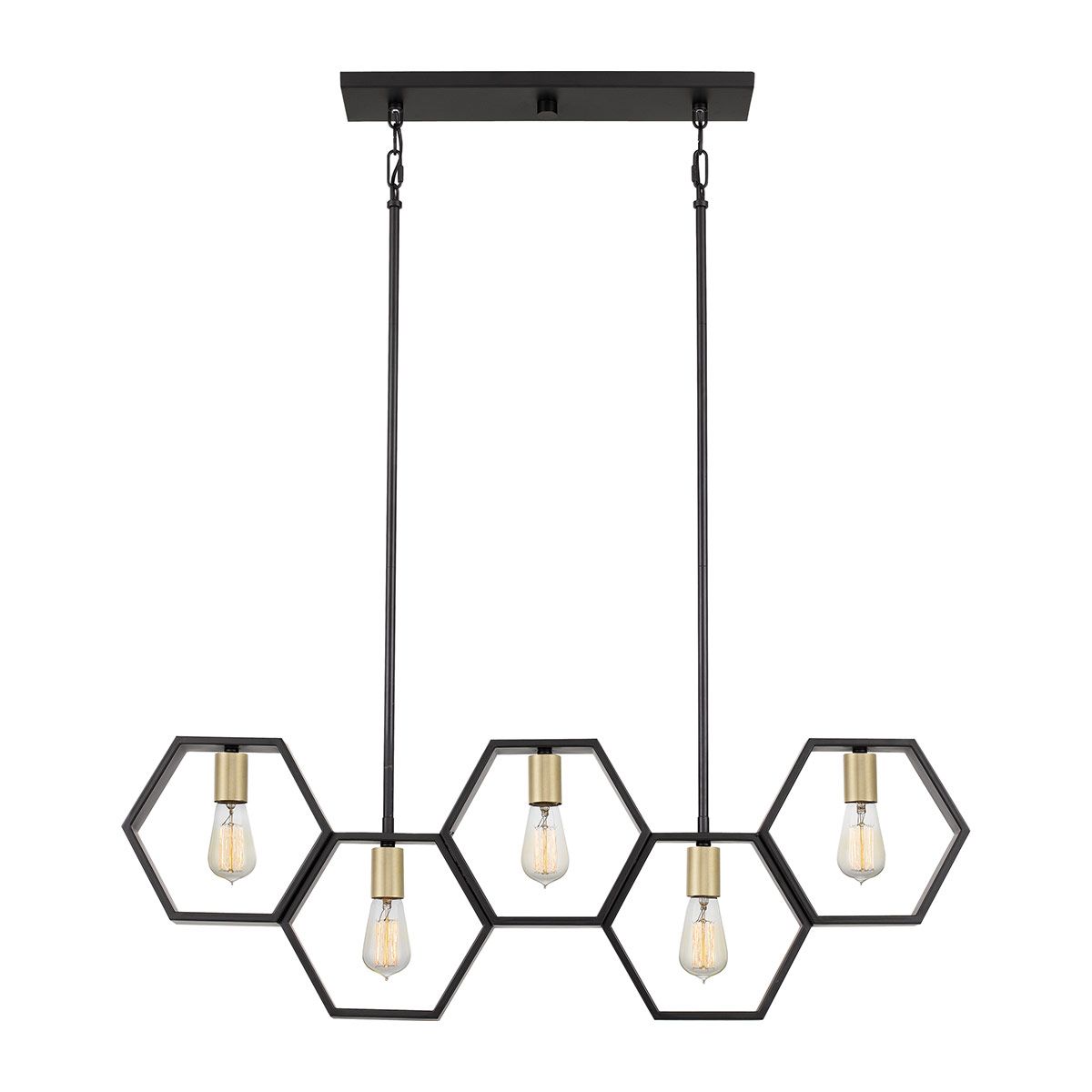 Bismarck 5 Light Linear Pendant