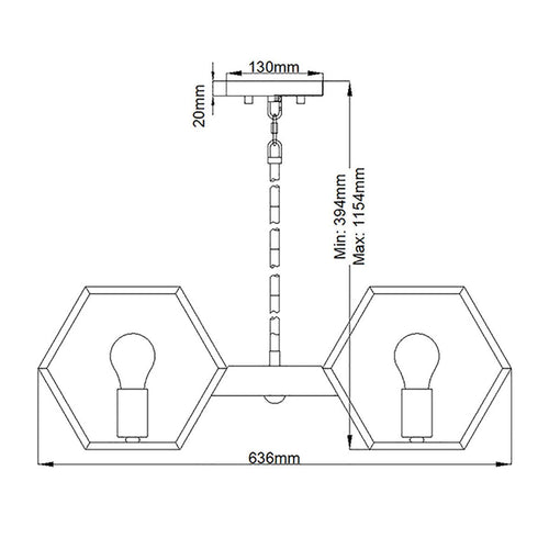 Bismarck 5 Light Chandelier