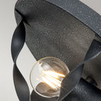 Bradbury Grey Ash 2-Light Flush Mount Ceiling Light