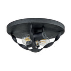 Bradbury Grey Ash 2-Light Flush Mount Ceiling Light