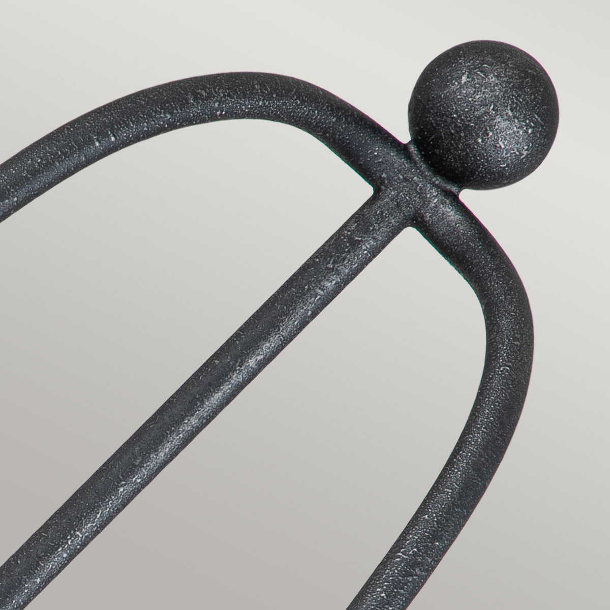 Bradbury 2-Light Grey Ash Wall Sconce (Fluted Steel Design)