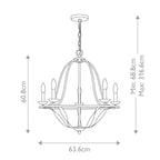 Bradbury 5 Light Chandelier 1