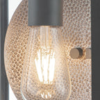 Byron Large Graphite Outdoor Wall Lantern (Vintage Style)