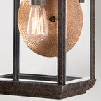 Byron 1-Light Large Outdoor Wall Lantern (Imperial Bronze)