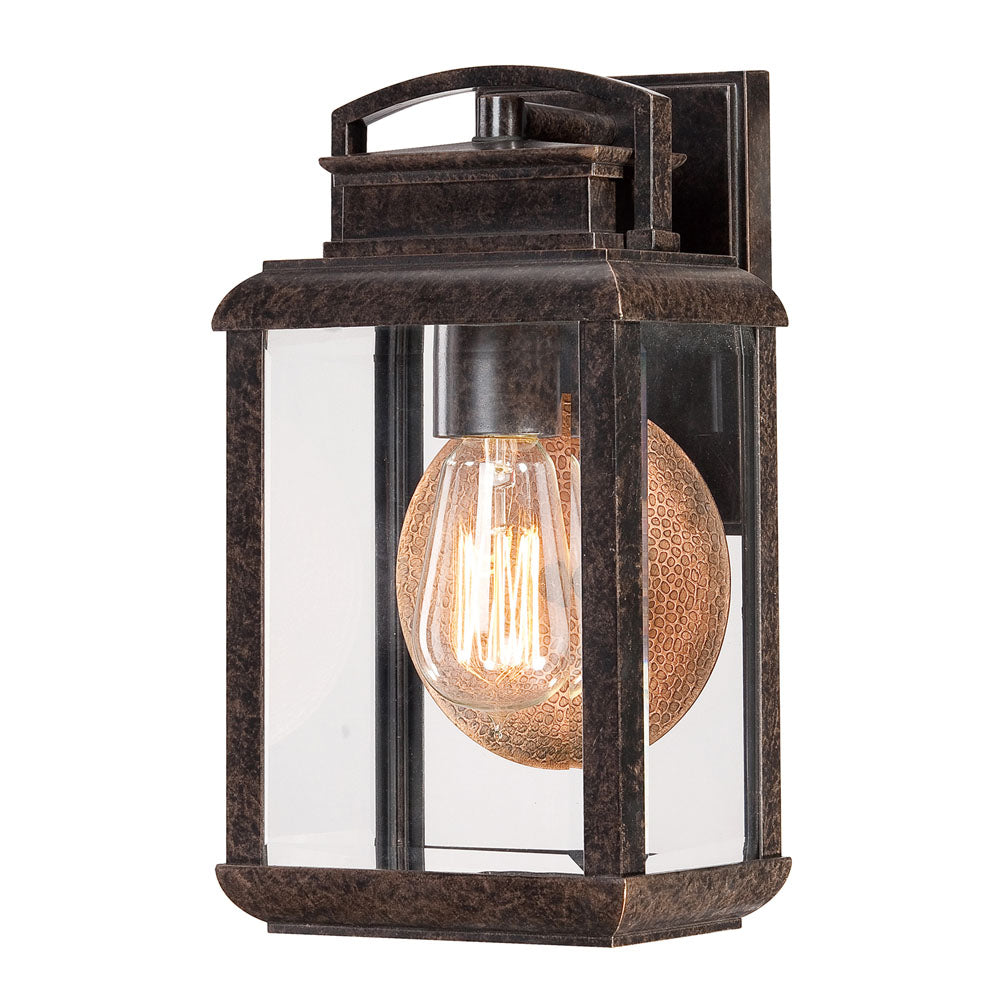 Byron 1-Light Small Outdoor Wall Lantern (Imperial Bronze)