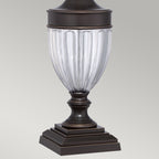 Dennison 1-Light Table Lamp (Polished Nickel with Tan Shade)