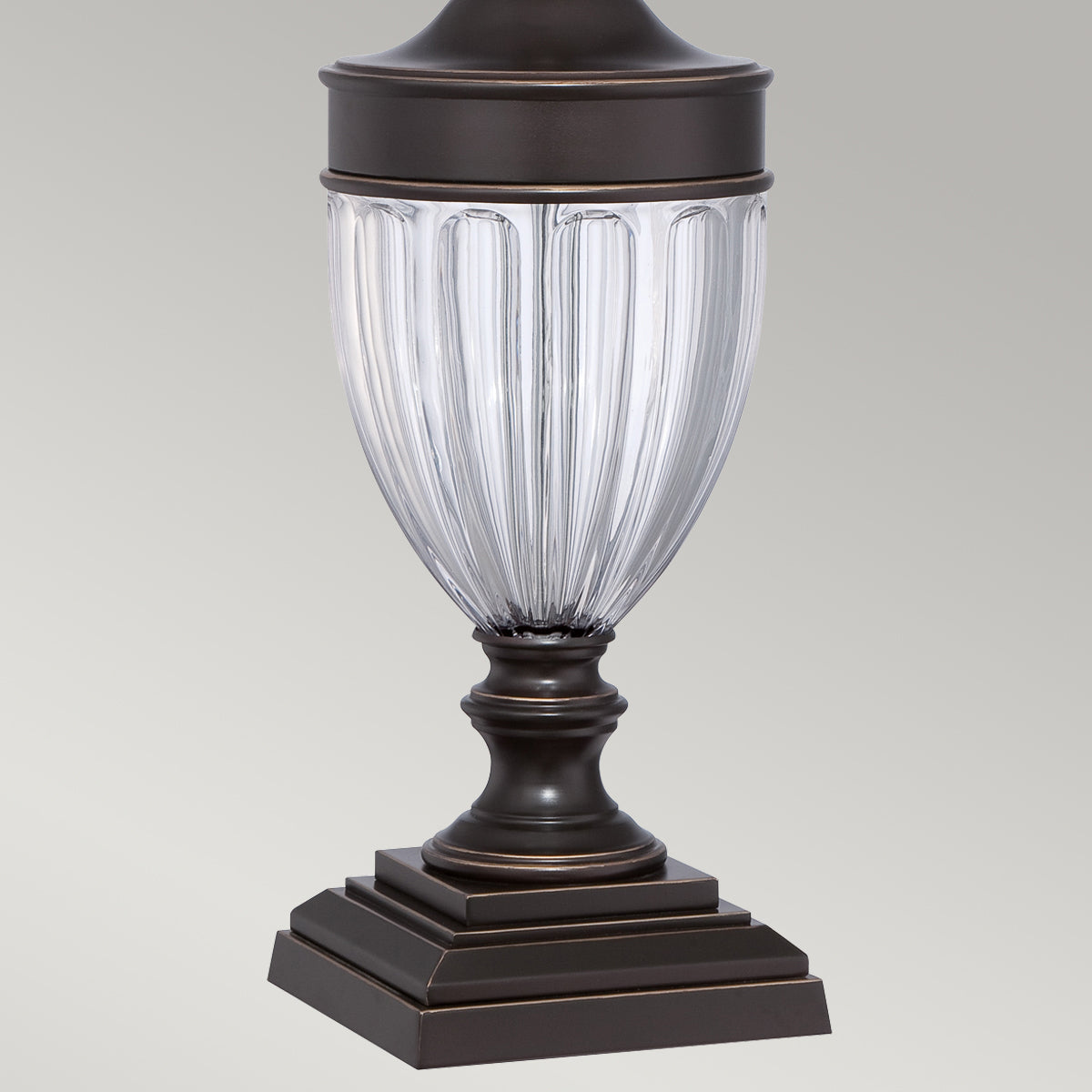Dennison 1-Light Table Lamp (Polished Nickel with Tan Shade)