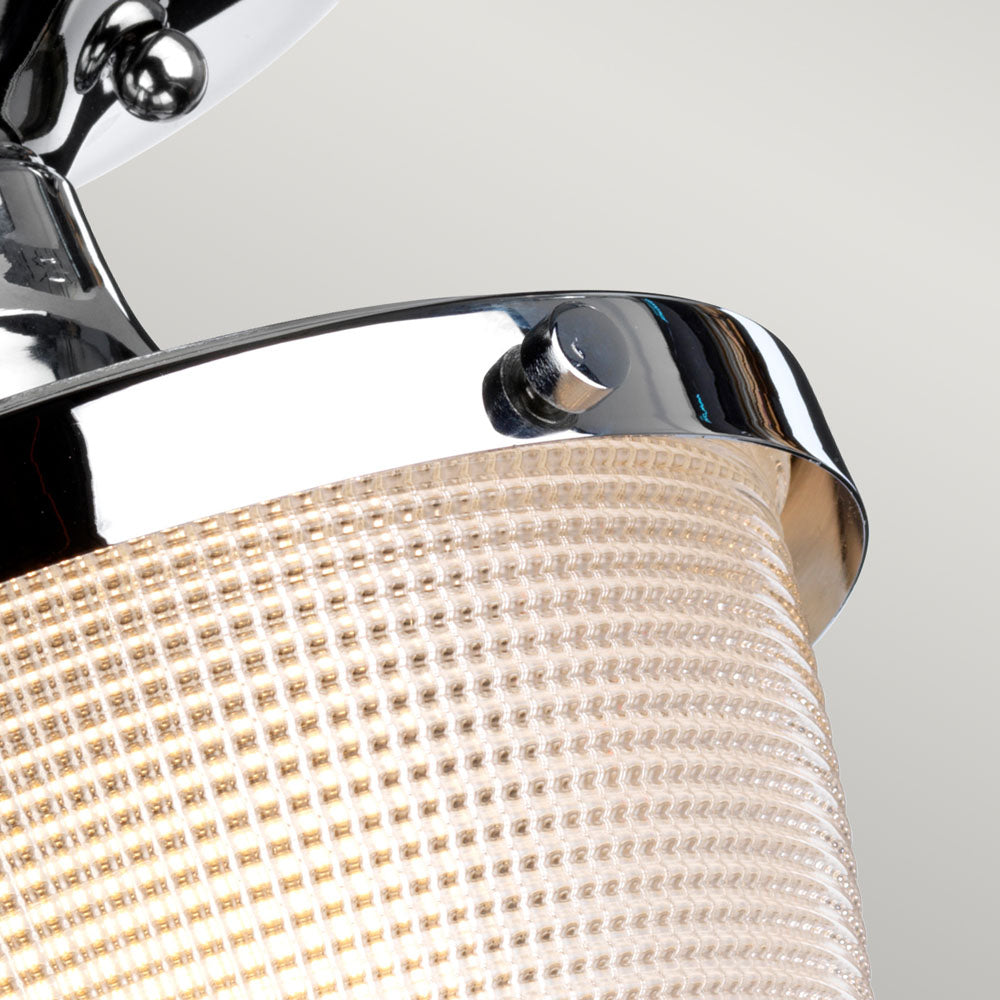 Dublin 1-Light Ceiling Semi-Flush Mount (Polished Chrome)