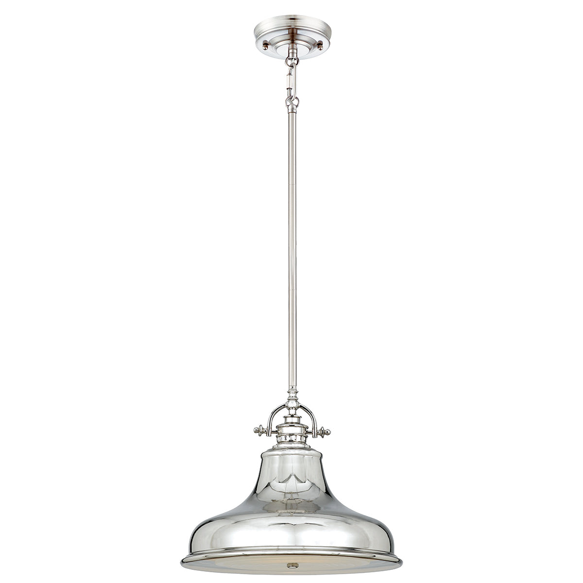 Emery 1-Light Medium Pendant (Imperial Silver with Soft Light Diffusion)