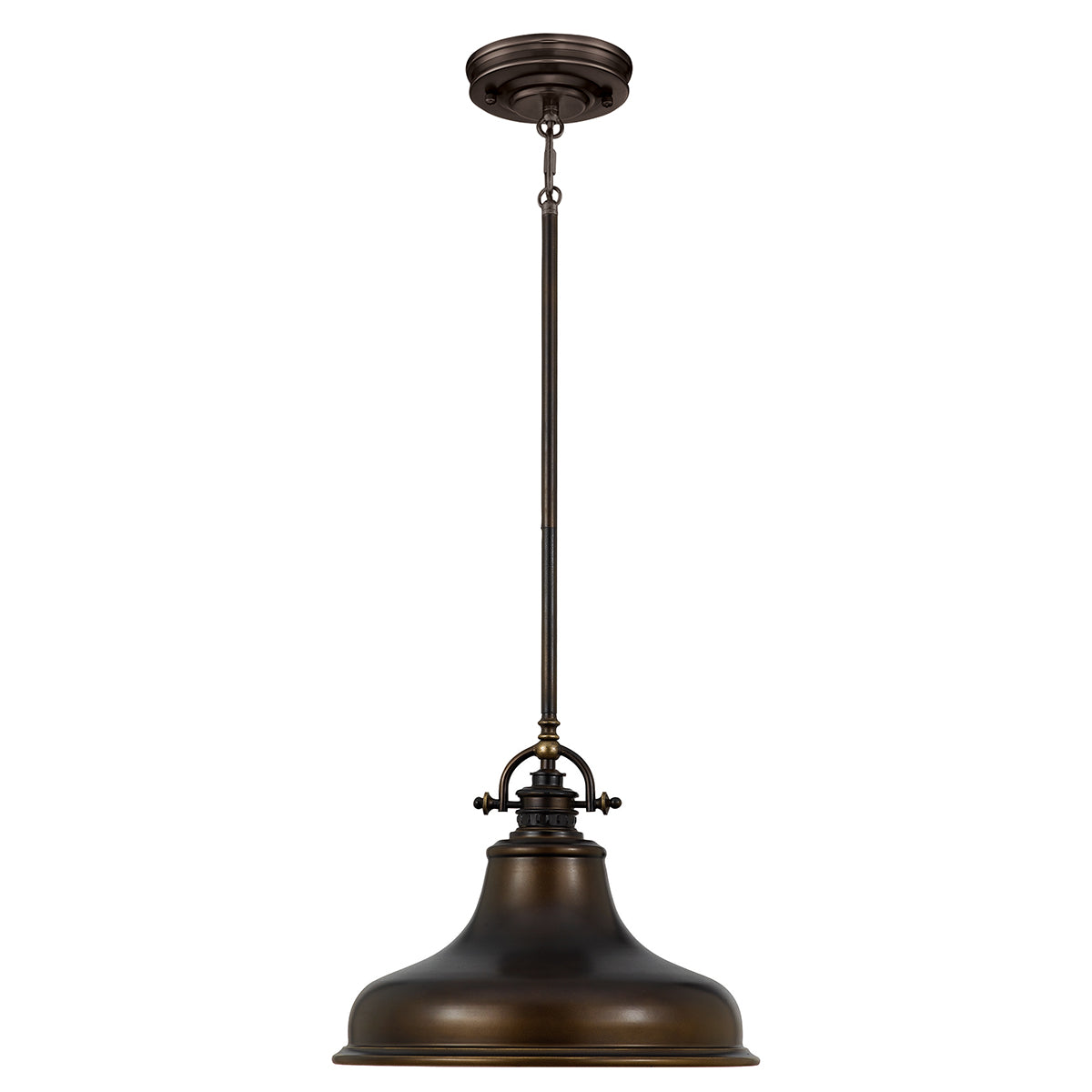 Emery 1-Light Medium Pendant (Palladian Bronze with Soft Light Diffusion)