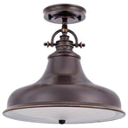 Emery 1-Light Medium Pendant (Palladian Bronze with Soft Light Diffusion)