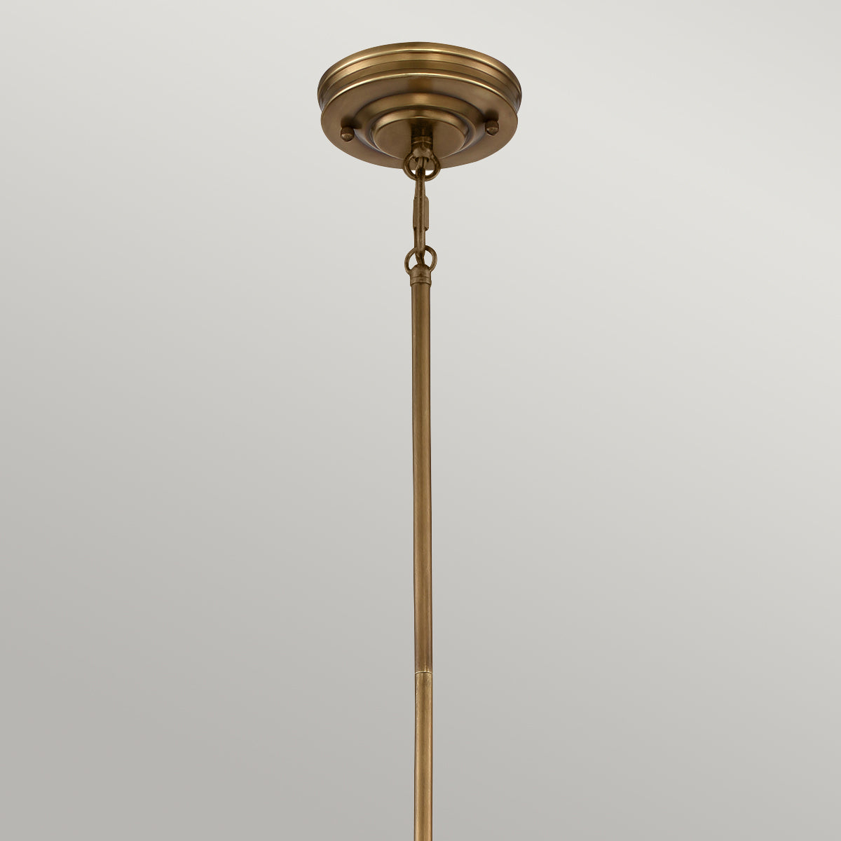 Emery 1-Light Mini Pendant (Weathered Brass - Classic Americana Style)