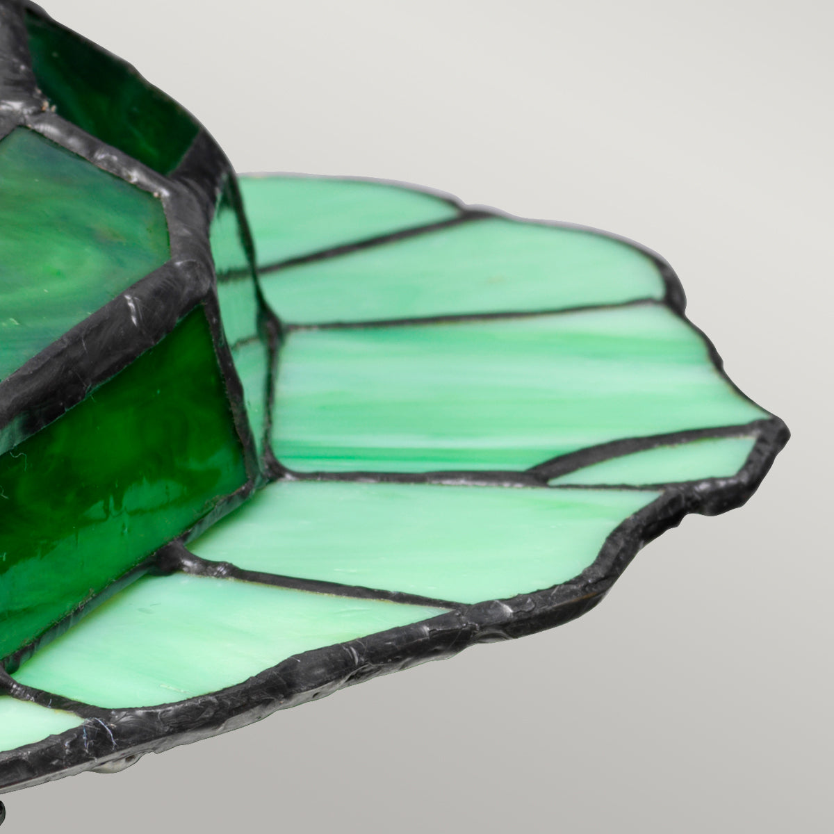 Frog Tiffany Table Lamp stained Glass