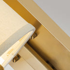 Uptown Gotham 1-Light Brushed Brass Wall Sconce (Glass & Shade)