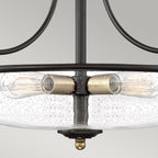 Griffin 3 Light Semi-Flush 1