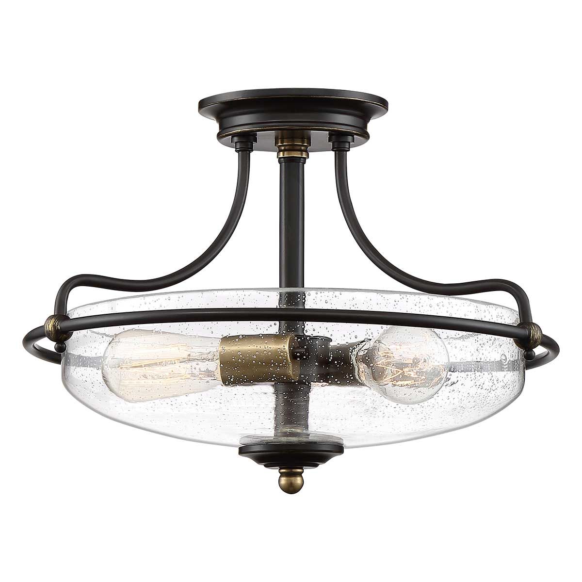 Griffin 3 Light Semi-Flush 1