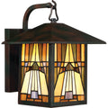 Inglenook 1-Light Medium Outdoor Wall Lantern (Arts & Crafts Style)