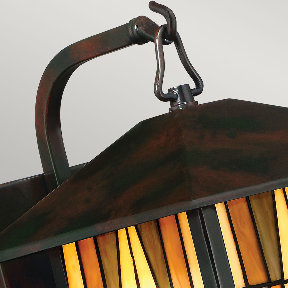 Inglenook 1-Light Medium Outdoor Wall Lantern (Arts & Crafts Style)