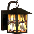 Inglenook 1-Light Small Outdoor Wall Lantern (Arts & Crafts Style)