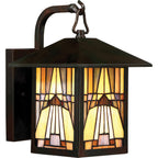 Inglenook 1-Light Small Outdoor Wall Lantern (Arts & Crafts Style)