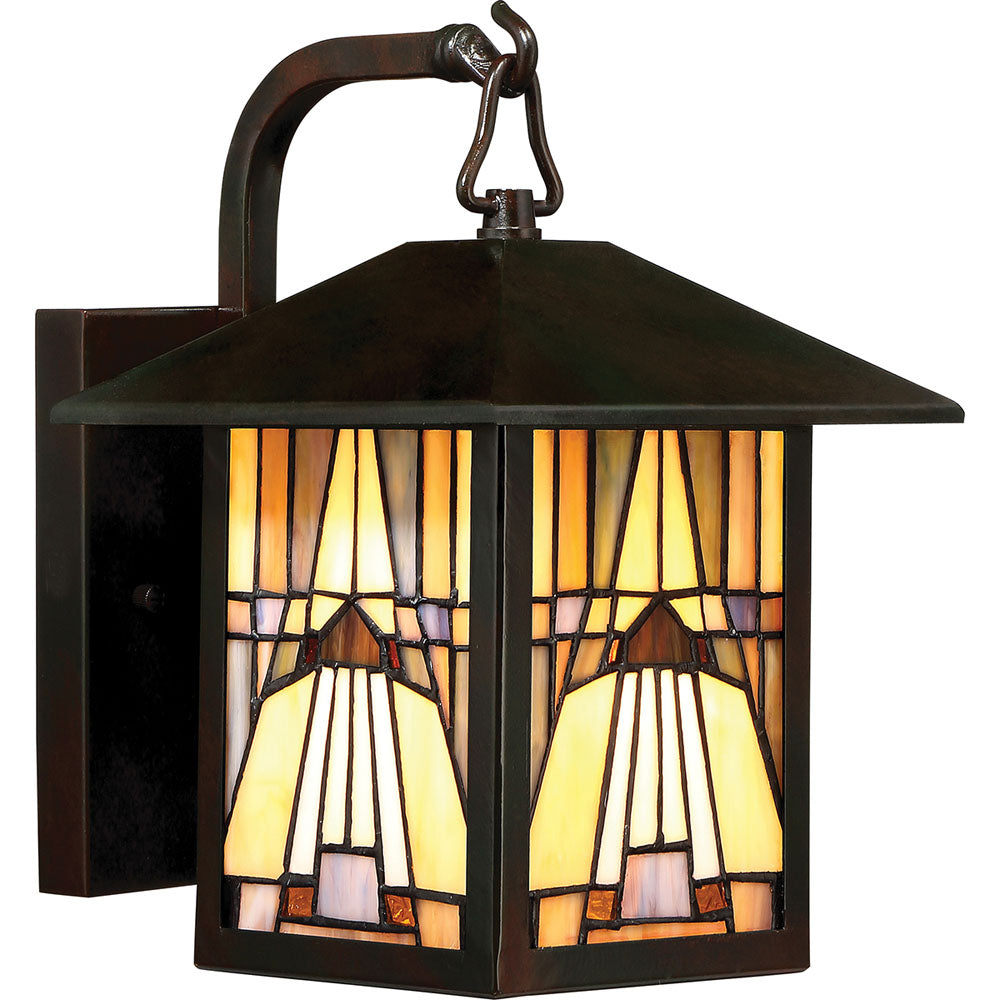 Inglenook 1-Light Small Outdoor Wall Lantern (Arts & Crafts Style)