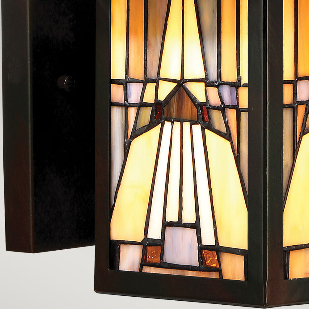 Inglenook 1-Light Small Outdoor Wall Lantern (Arts & Crafts Style)