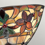 Kami 2-Light Wall Uplighter (Handcrafted Tiffany Glass)