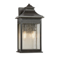 Livingston 2-Light Medium Outdoor Wall Lantern (Imperial Bronze)