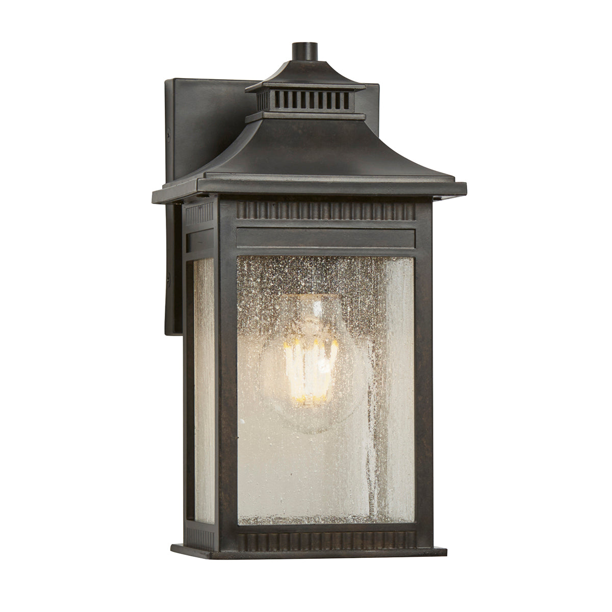 Livingston 1-Light Small Outdoor Wall Lantern (Imperial Bronze)