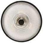 Mantle 2-Light Prismatic Glass Semi-Flush (Palladian Bronze)