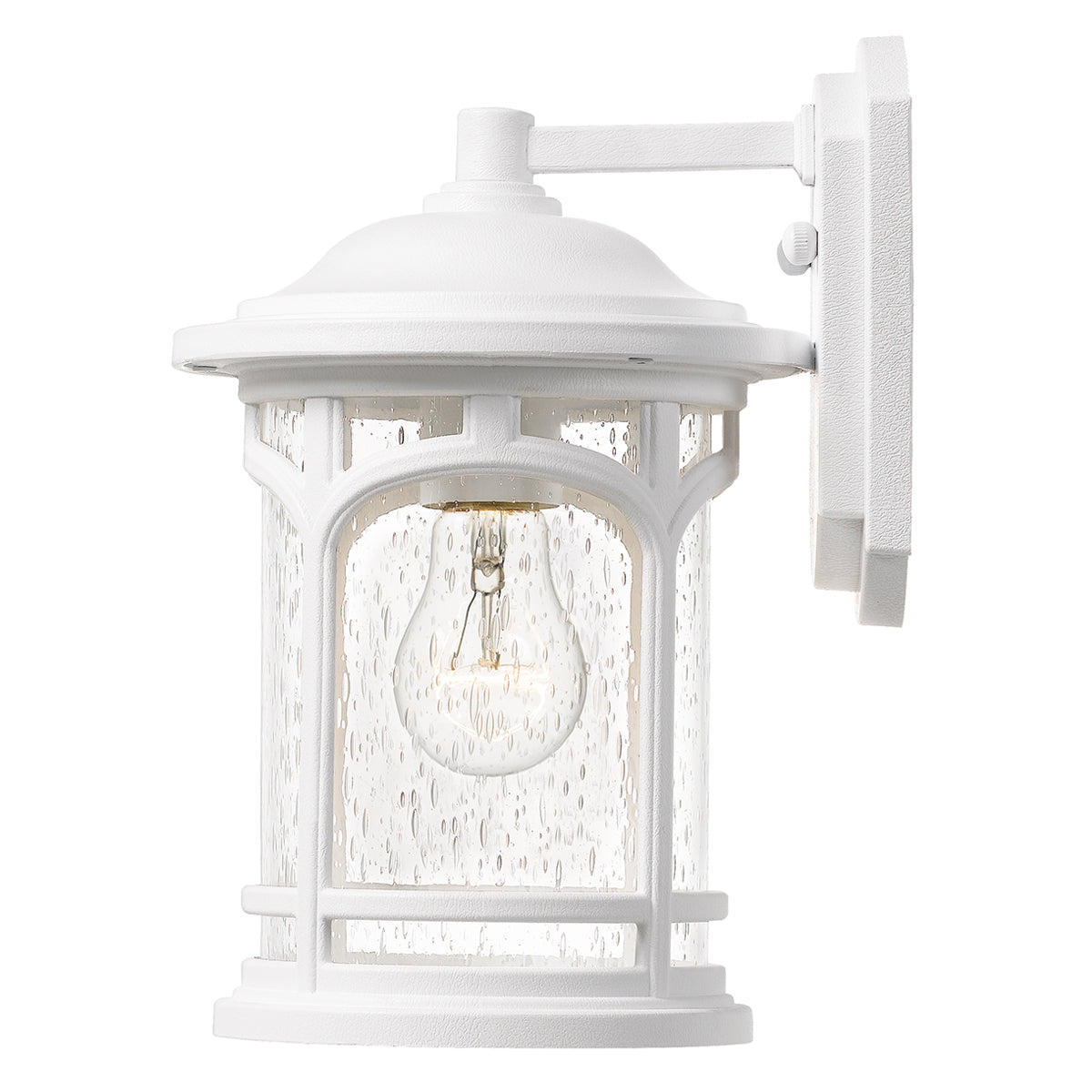Marblehead 1-Light Small Outdoor Wall Lantern (White)