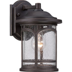 Marblehead 1-Light Small Outdoor Wall Lantern (Black)