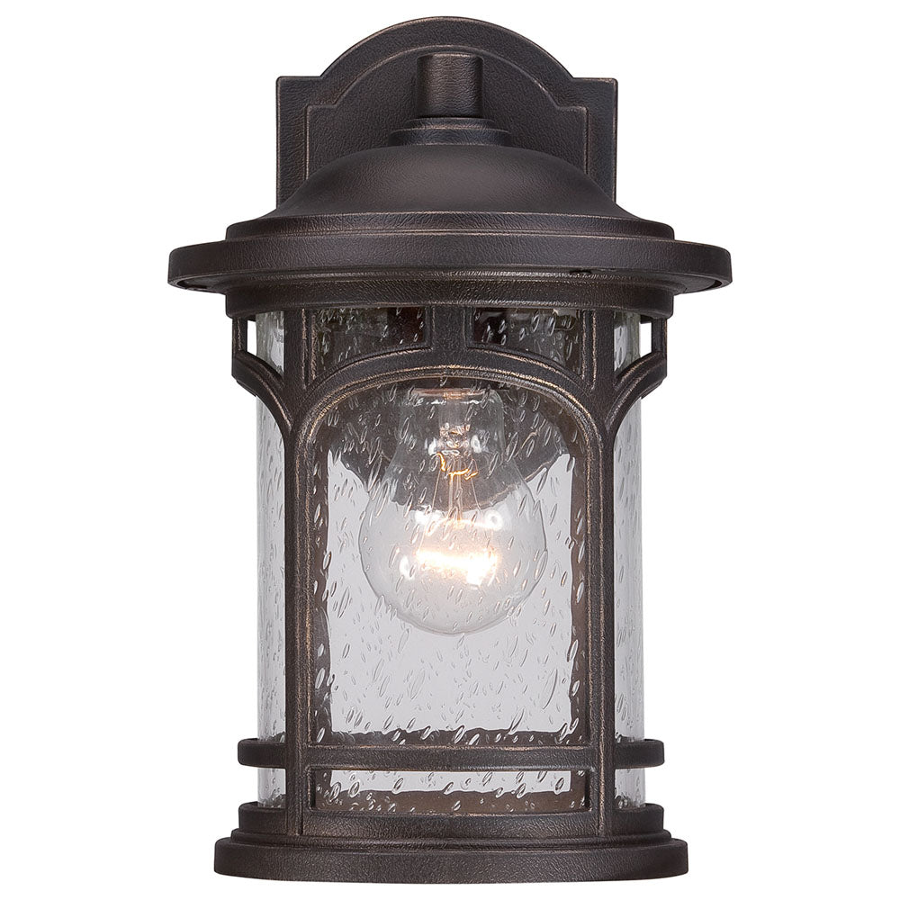 Marblehead 1-Light Small Outdoor Wall Lantern (Black)