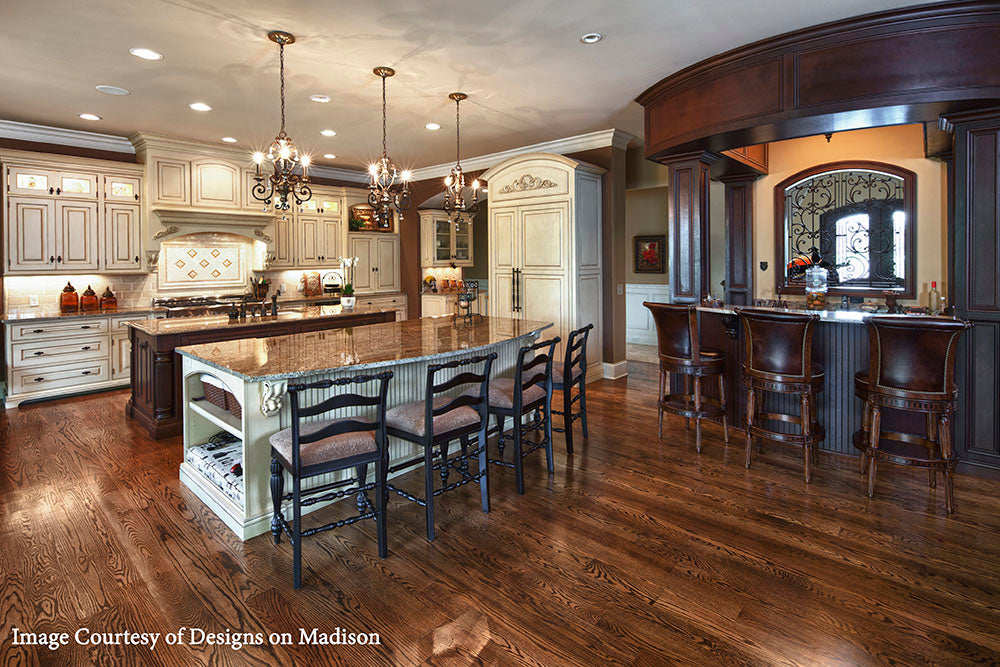 Marquette 3-Light Heirloom Bronze Chandelier (Classic Style with Crystal Accents)