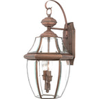 Newbury 2-Light Large Outdoor Wall Lantern (Aged Copper)