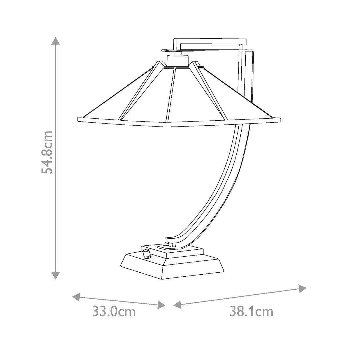 Pomeroy 1lt Table Lamp