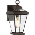 Ravine Small Outdoor Wall Lantern with Beveled Glass