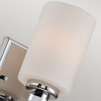 Taylor 1-Light Small Wall Sconce (Etched Glass)