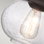 Trilogy 1-Light Wall Sconce (Old Bronze, Edison Bulb)