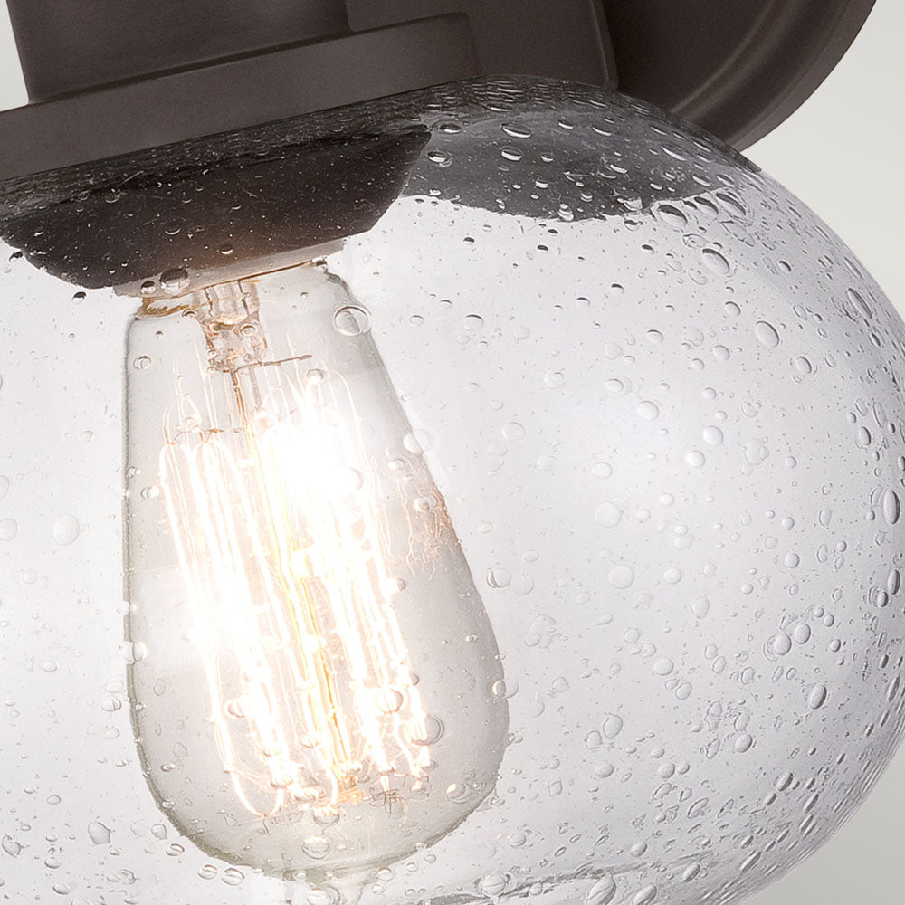 Trilogy 1-Light Wall Sconce (Old Bronze, Edison Bulb)
