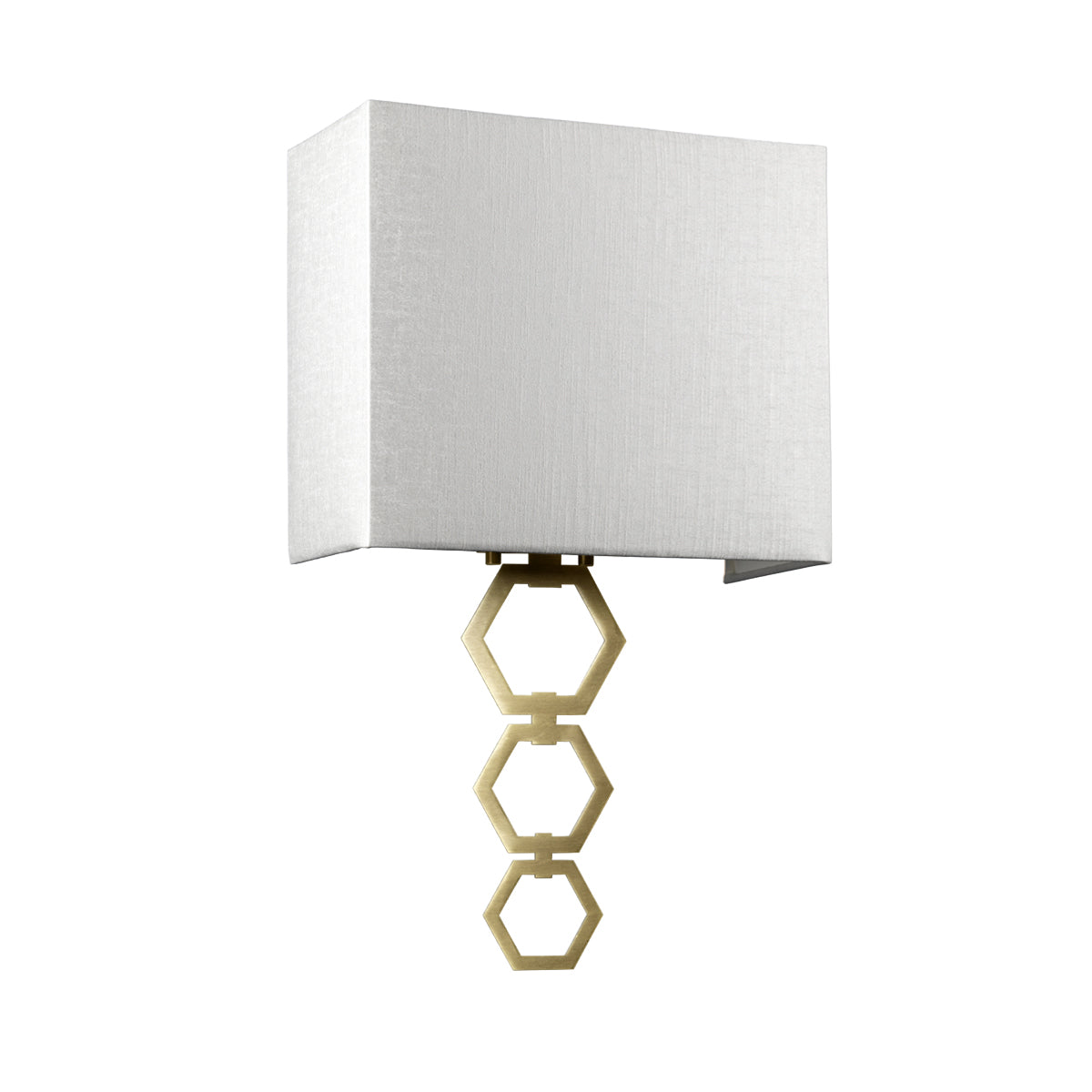 Ria Medium Aged Brass Wall Sconce