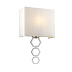 Ria Medium Polished Chrome Wall Sconce