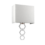 Ria Medium Polished Chrome Wall Sconce